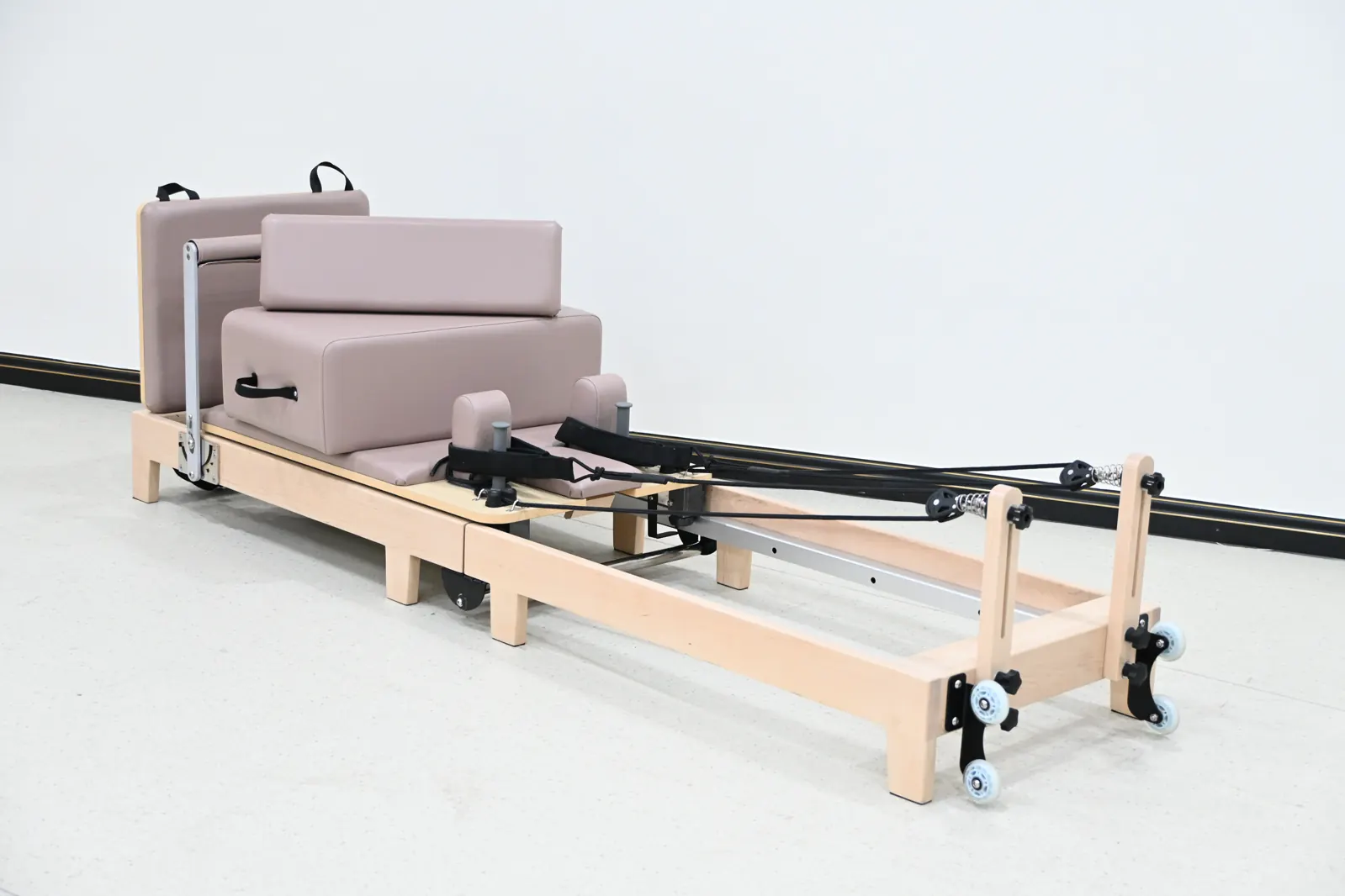 Máquina Reformer Pilates plegable de aluminio